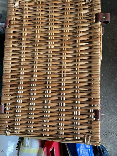 Alfred button hamper wicker - alfred,