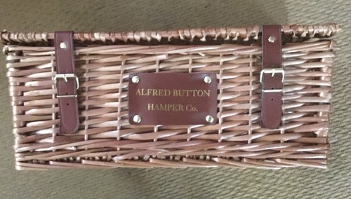 Alfred button wicker hamper - wicker,